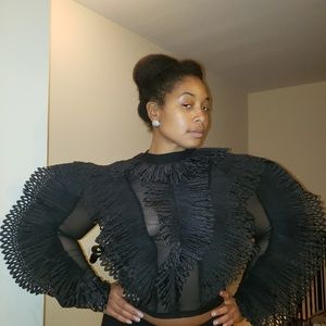 SOLD Sophisticated winged top